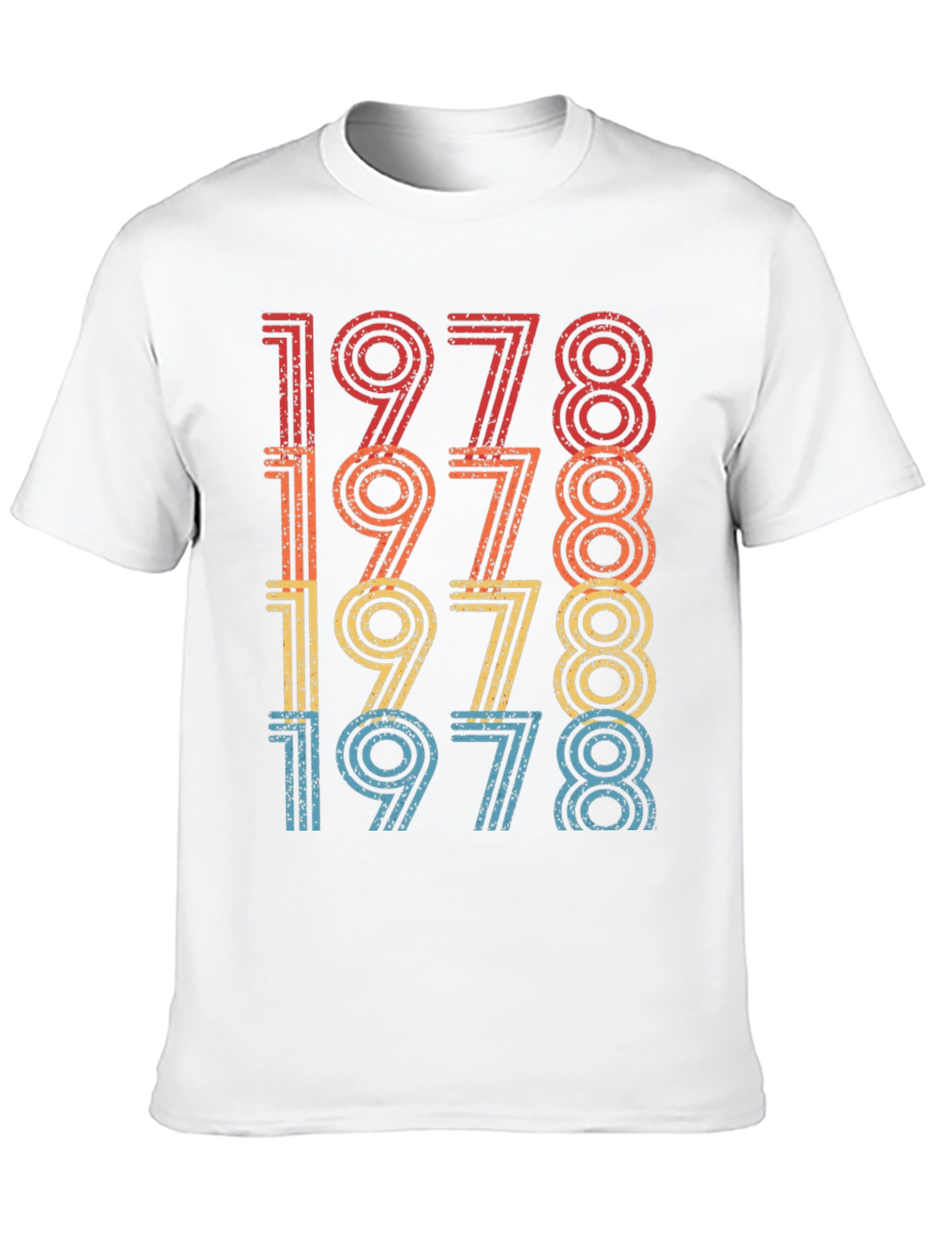 Retro 1978 Birthday Graphic Tee