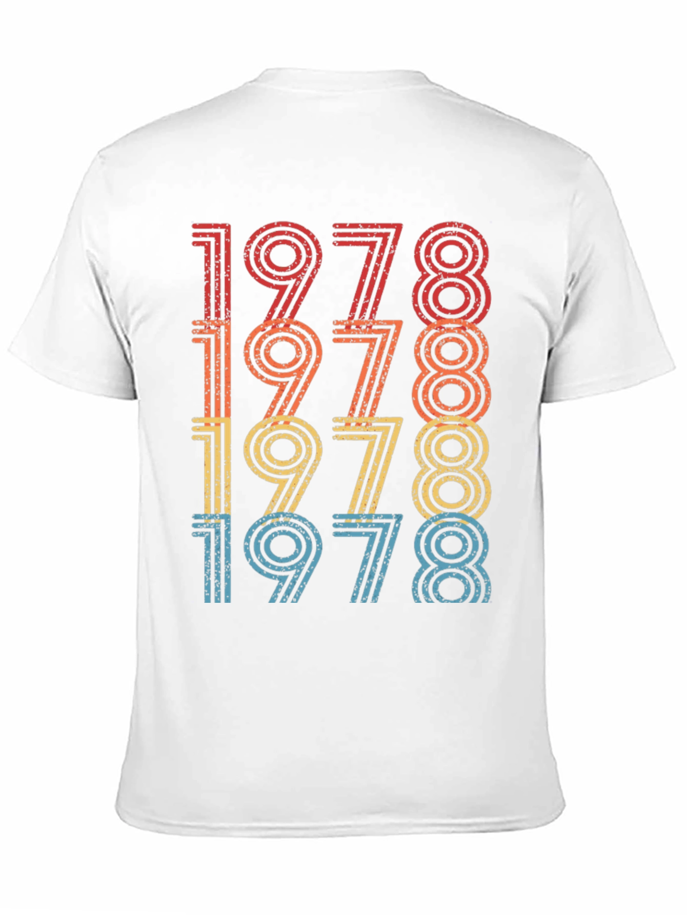 Retro 1978 Birthday Graphic Tee