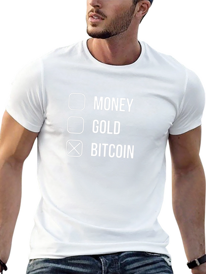 Bitcoin T-Shirt Crypto Blockchain Tee