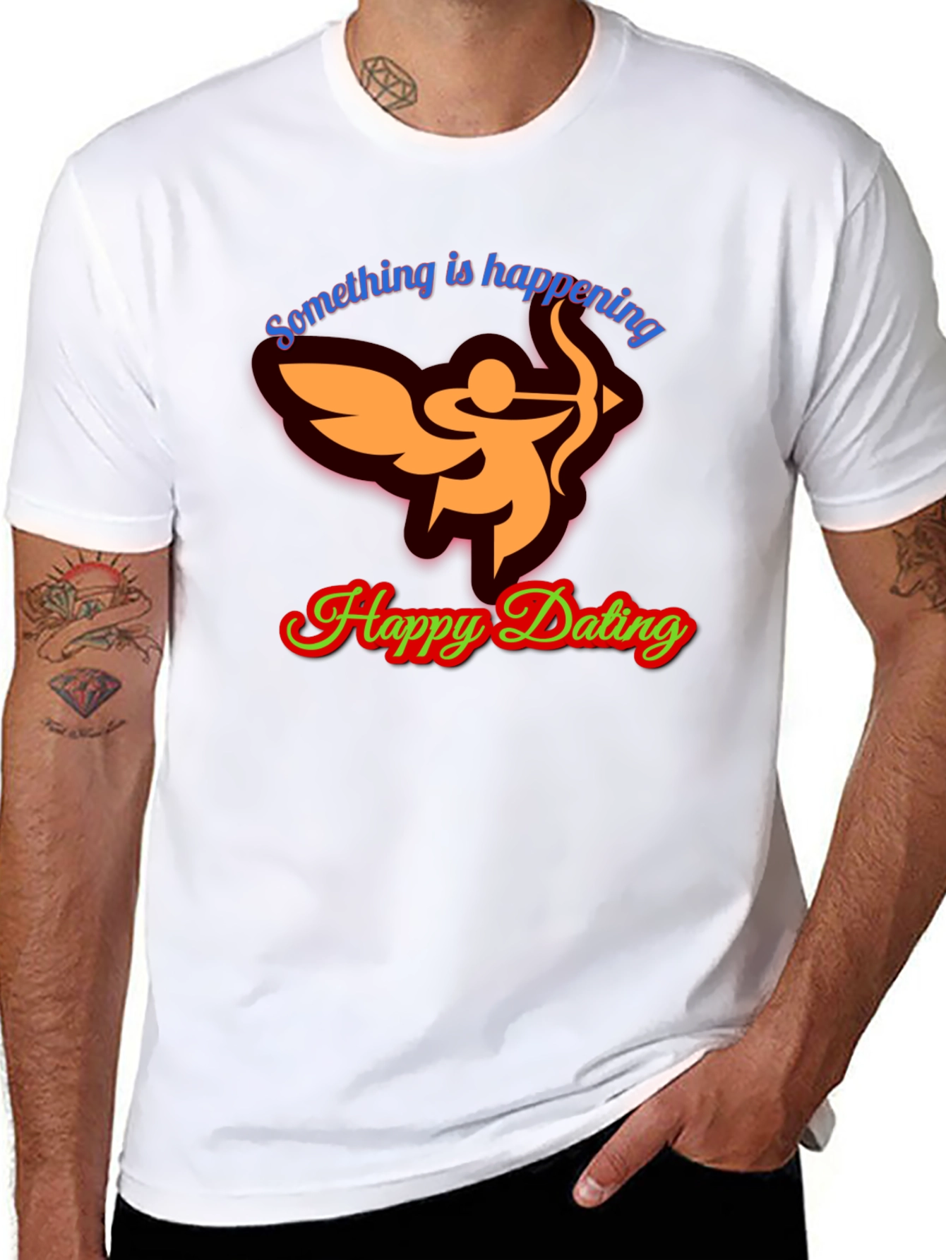 Cupids Arrow T-Shirt: Happy Dating