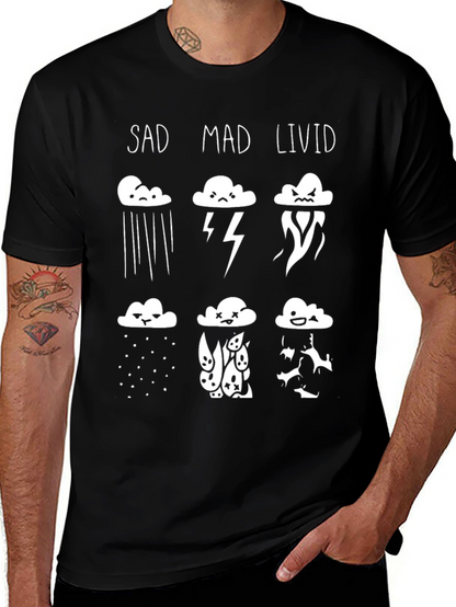 Mood Cloud Graphic T-Shirt - Weather Your Feelings!