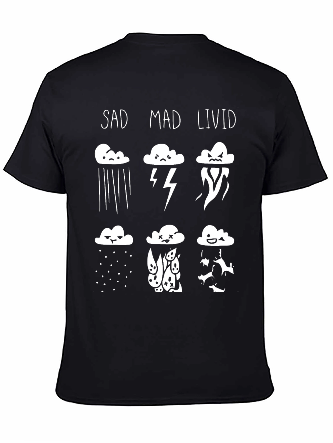 Mood Cloud Graphic T-Shirt - Weather Your Feelings!