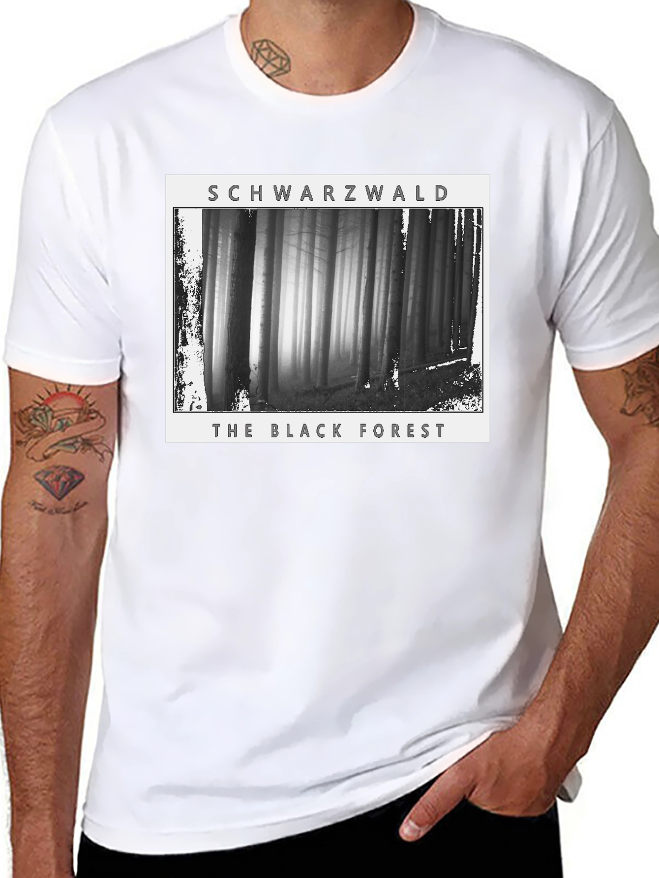 Schwarzwald Black Forest Graphic T-Shirt