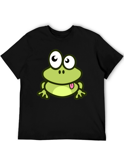 Frog Graphic T-Shirt - Casual Style