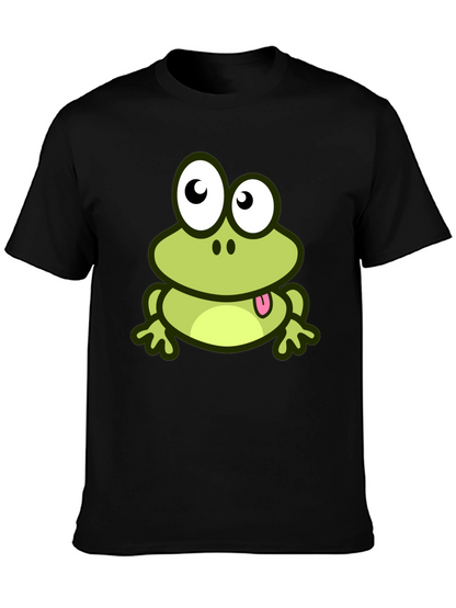 Frog Graphic T-Shirt - Casual Style