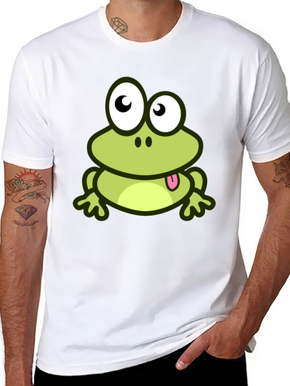 Frog Graphic T-Shirt - Casual Style