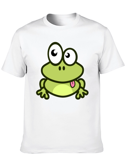 Frog Graphic T-Shirt - Casual Style