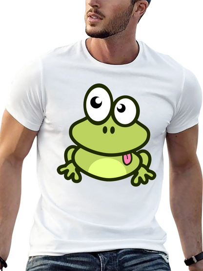 Frog Graphic T-Shirt - Casual Style