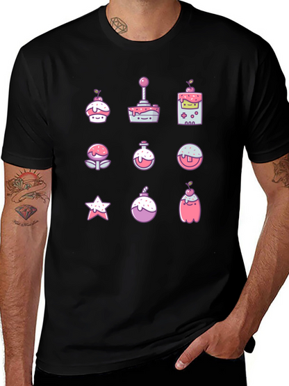 Gaming Treats Black T-Shirt