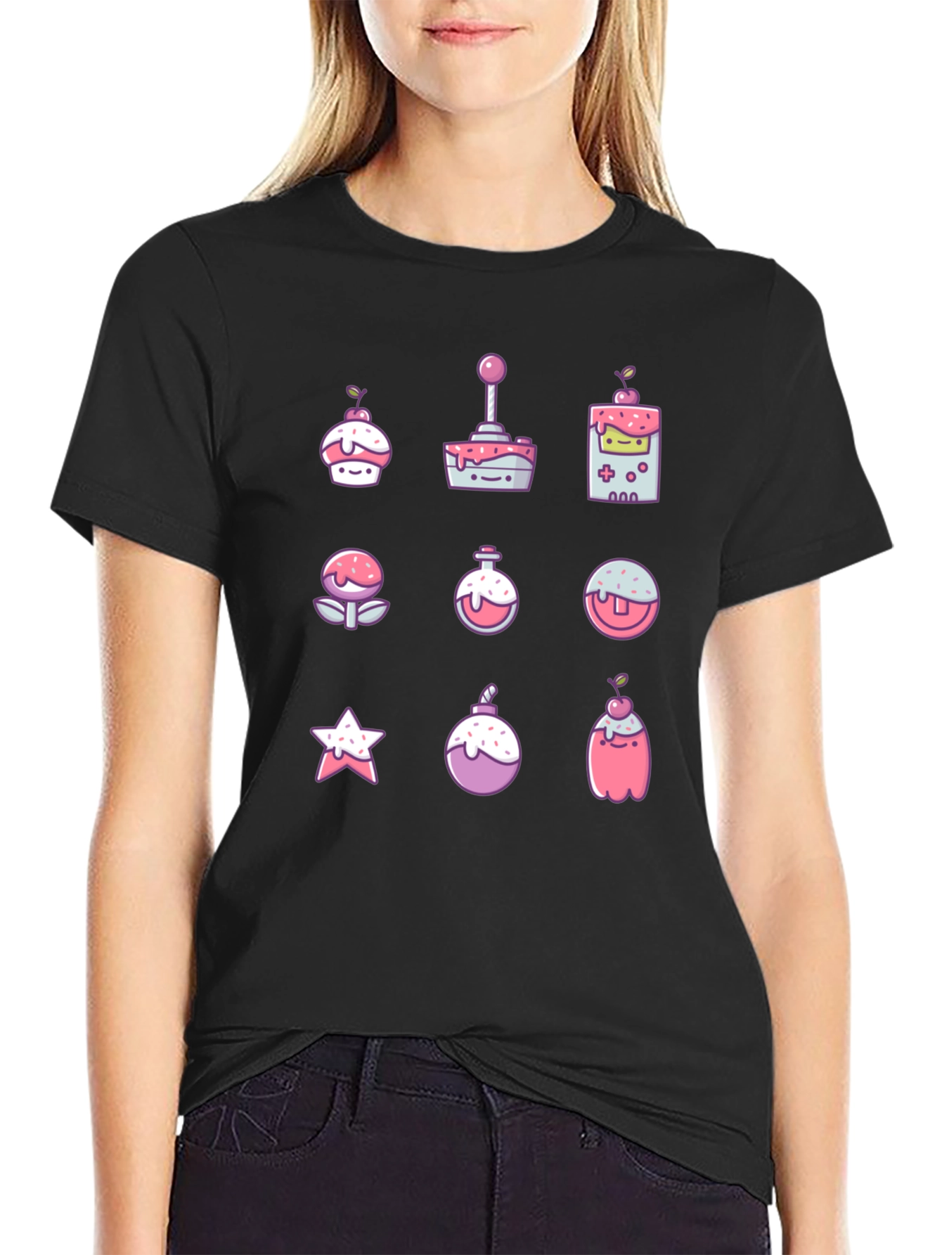 Gaming Treats Black T-Shirt