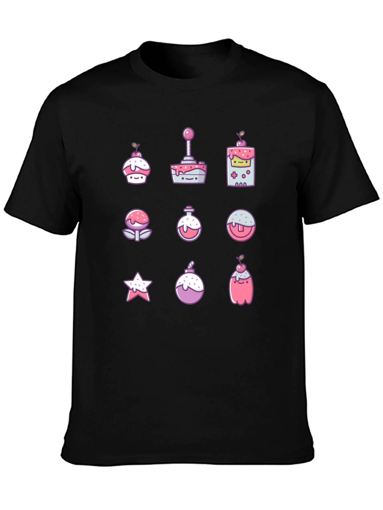 Gaming Treats Black T-Shirt
