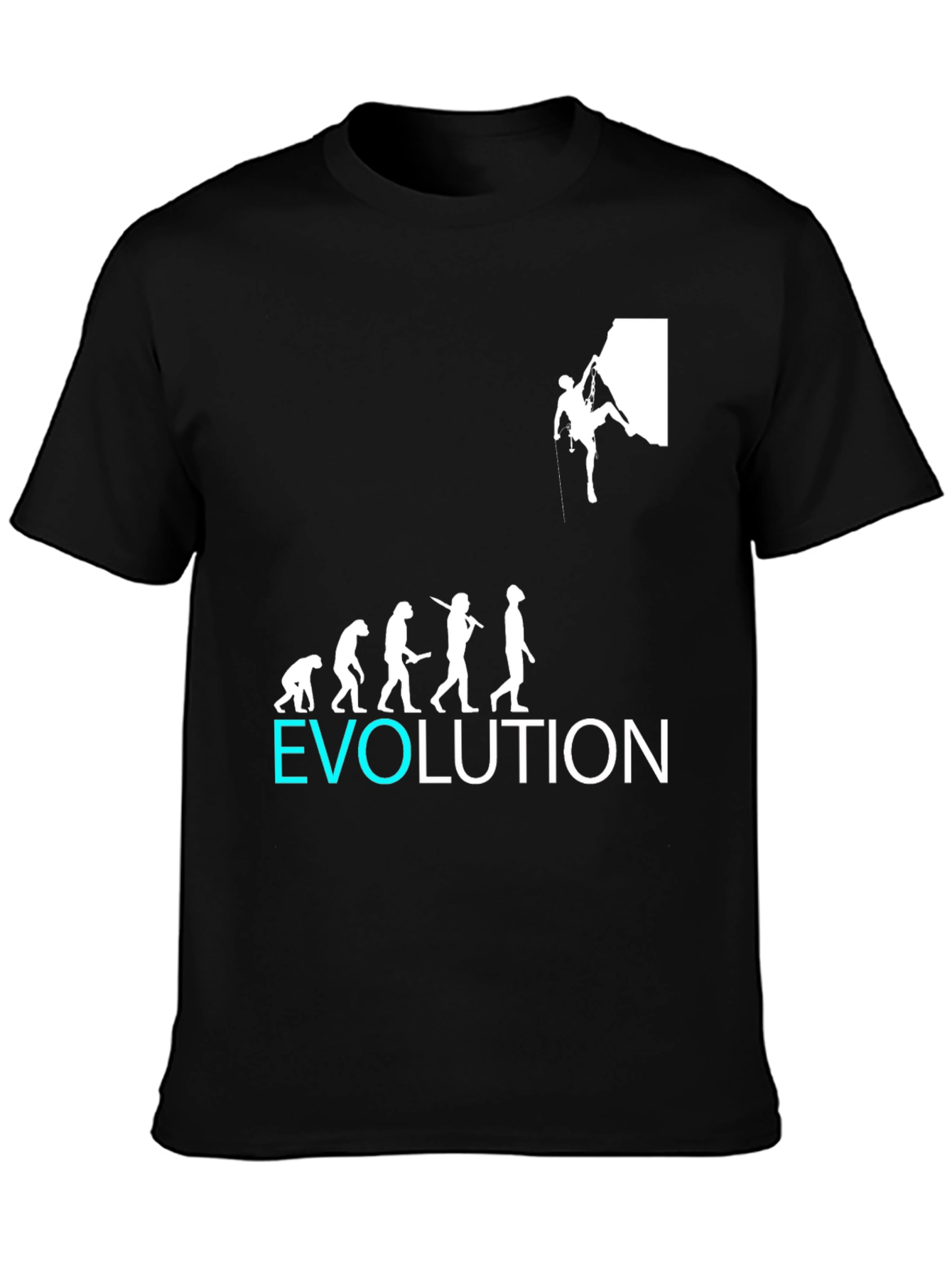 Climbing Evolution Graphic T-Shirt