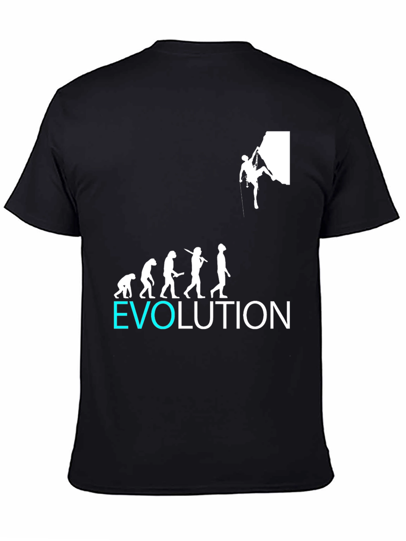 Climbing Evolution Graphic T-Shirt