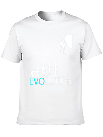 Climbing Evolution Graphic T-Shirt