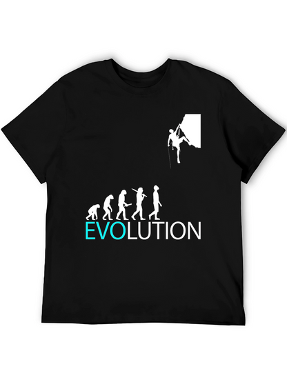 Climbing Evolution Graphic T-Shirt