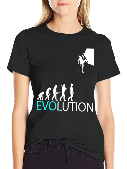 Climbing Evolution Graphic T-Shirt