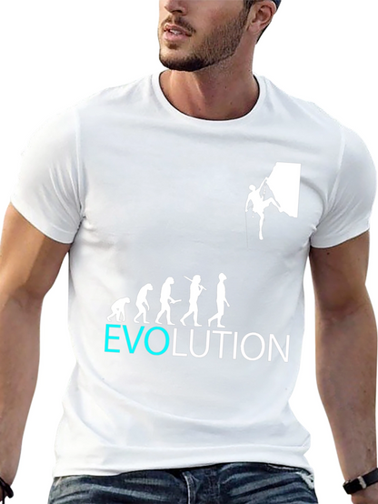 Climbing Evolution Graphic T-Shirt