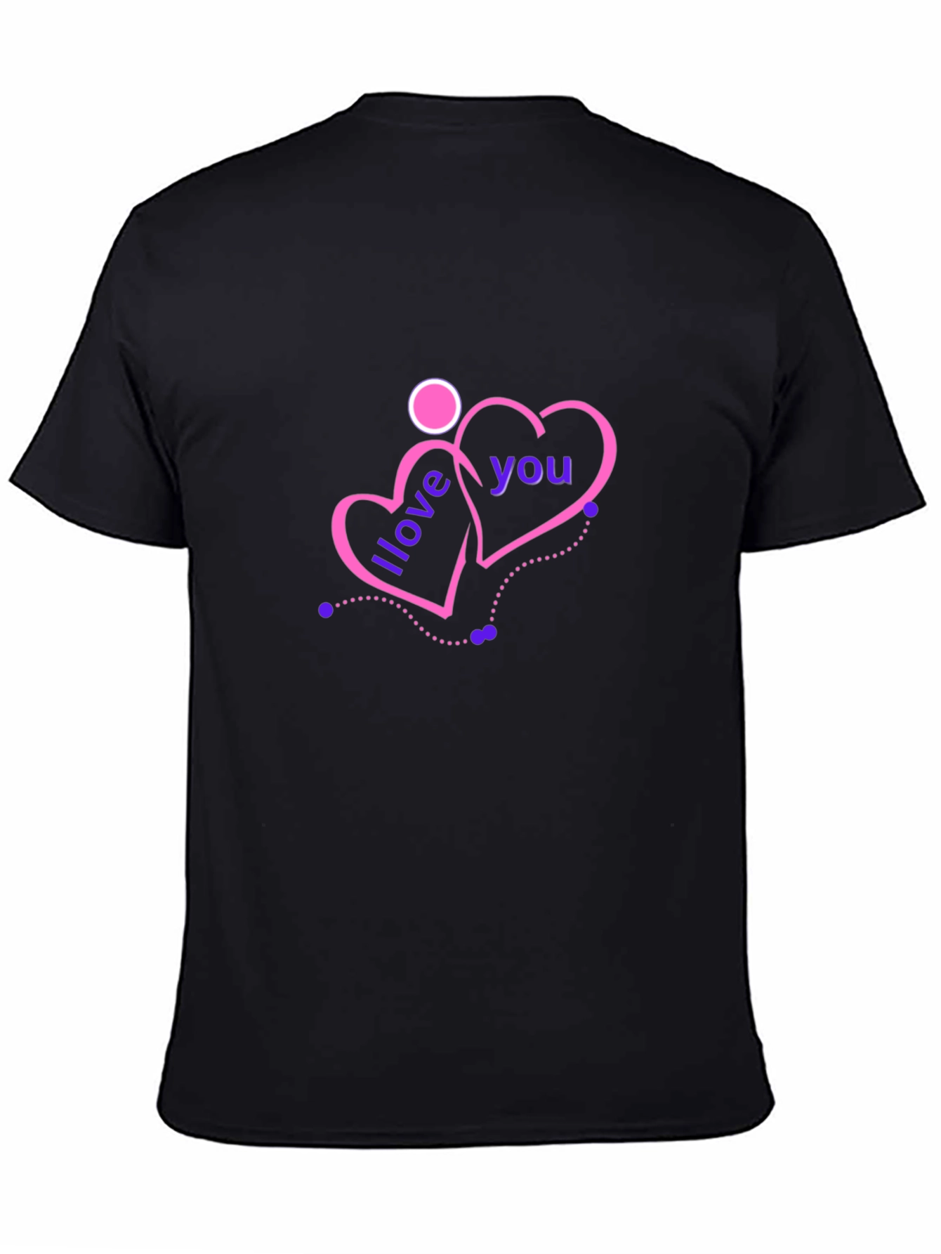 I Love You Hearts Graphic Tee