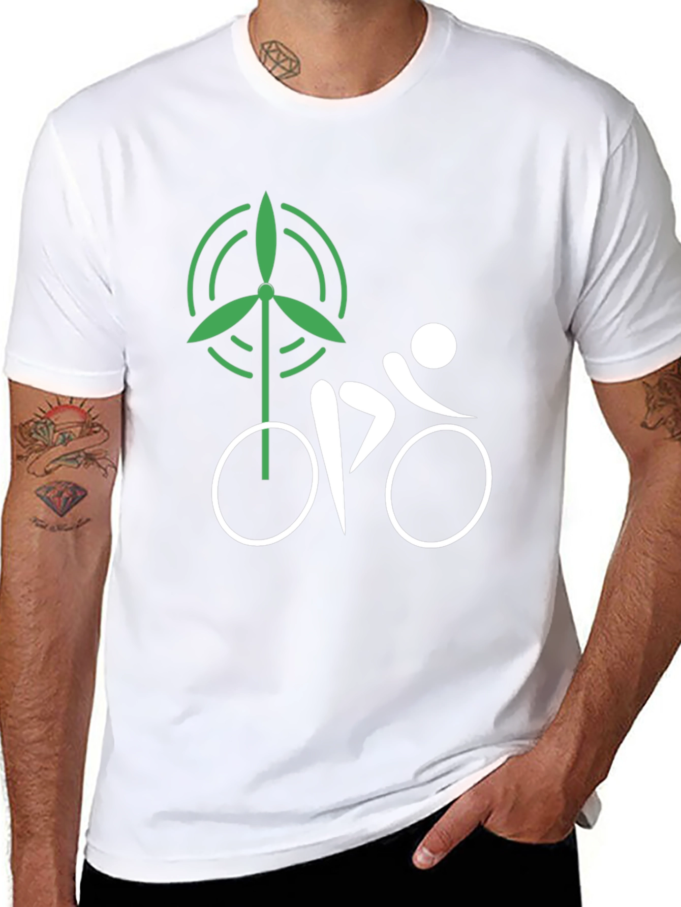 Eco Cyclist Graphic T-Shirt