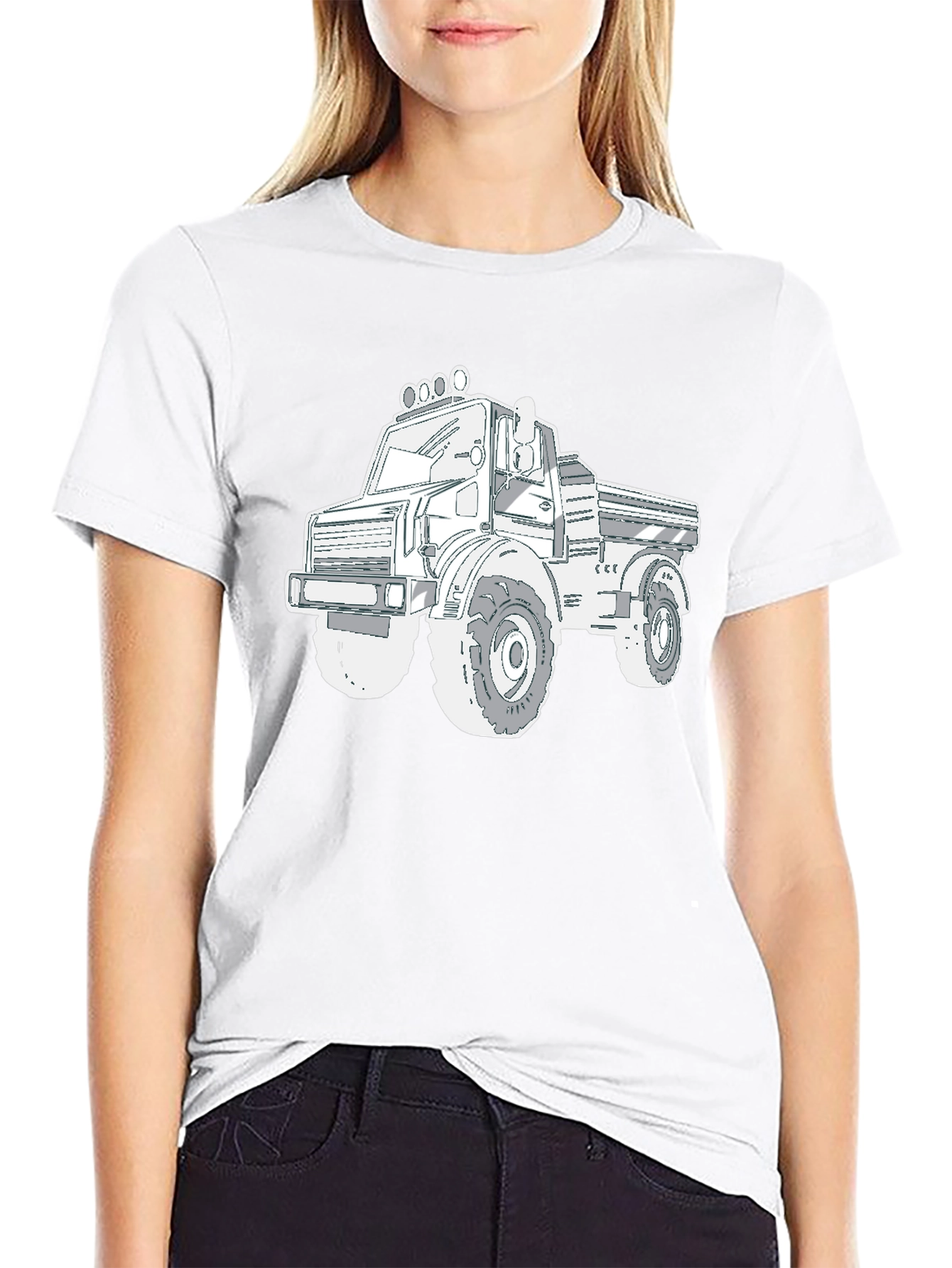 Off-Road Truck Graphic Tee - Black