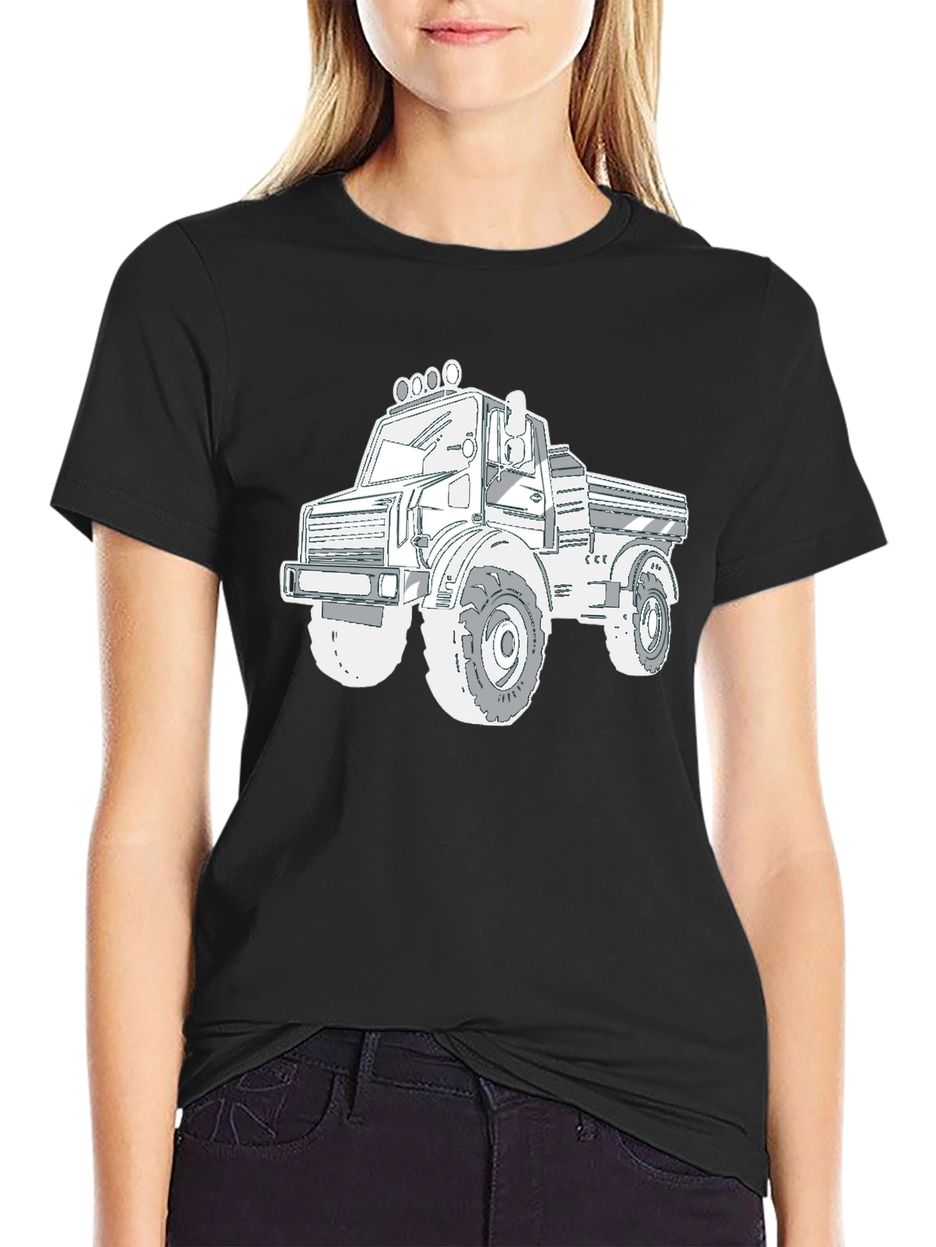 Off-Road Truck Graphic Tee - Black