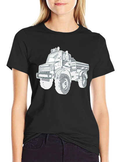 Off-Road Truck Graphic Tee - Black