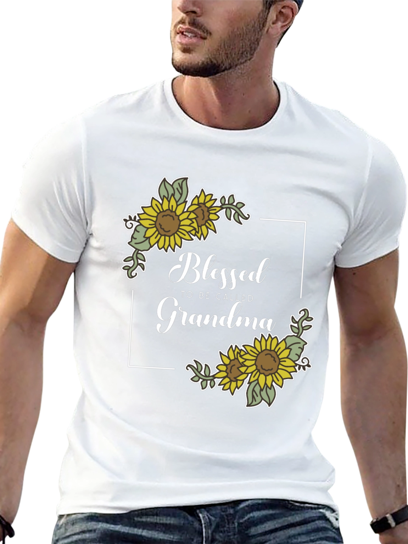 Blessed Grandma Sunflower T-Shirt