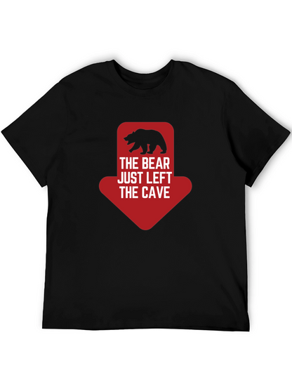 Bear Left the Cave Graphic Tee