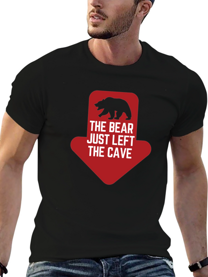 Bear Left the Cave Graphic Tee