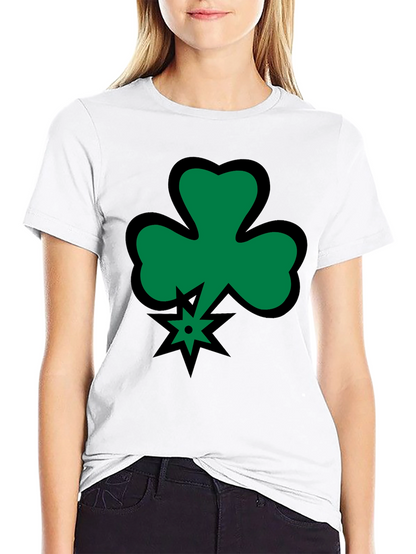 Shamrock Luck Black T-Shirt
