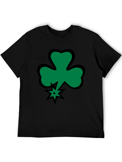 Shamrock Luck Black T-Shirt