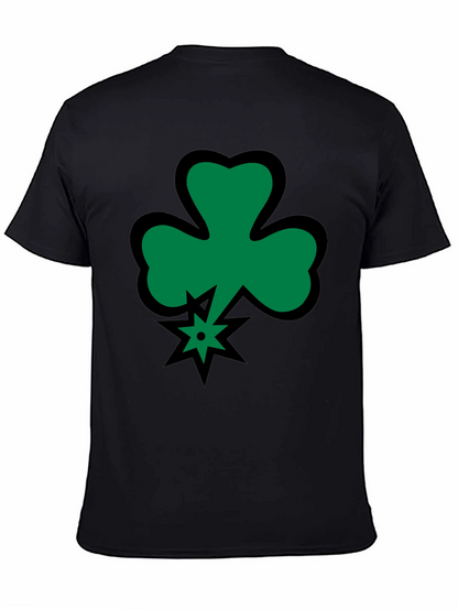 Shamrock Luck Black T-Shirt