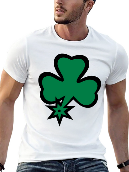Shamrock Luck Black T-Shirt