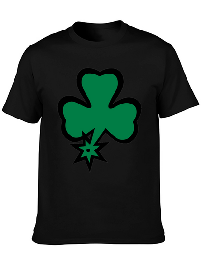 Shamrock Luck Black T-Shirt