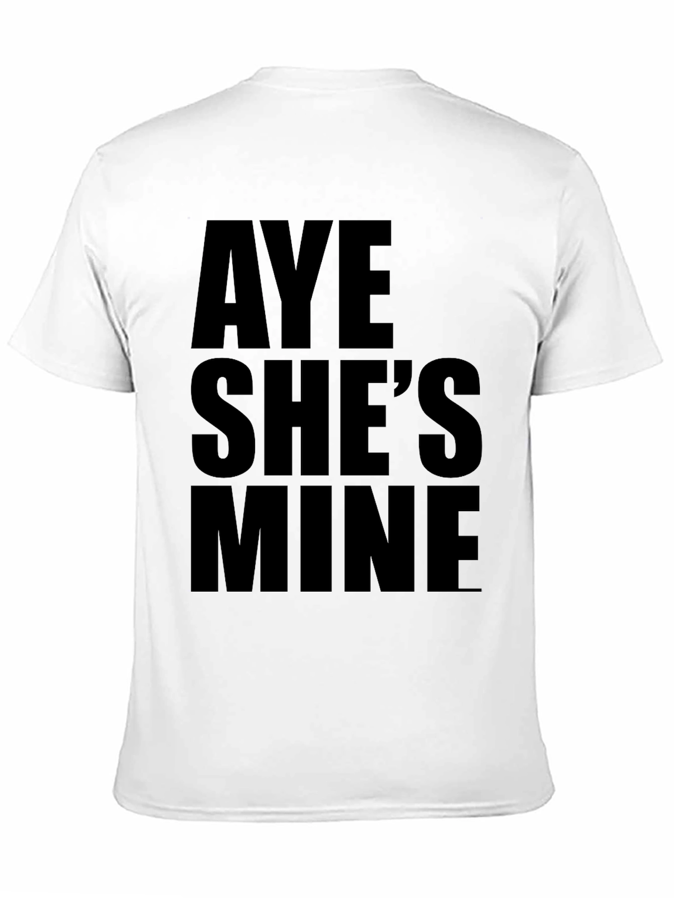 Aye Shes Mine Black Graphic Tee