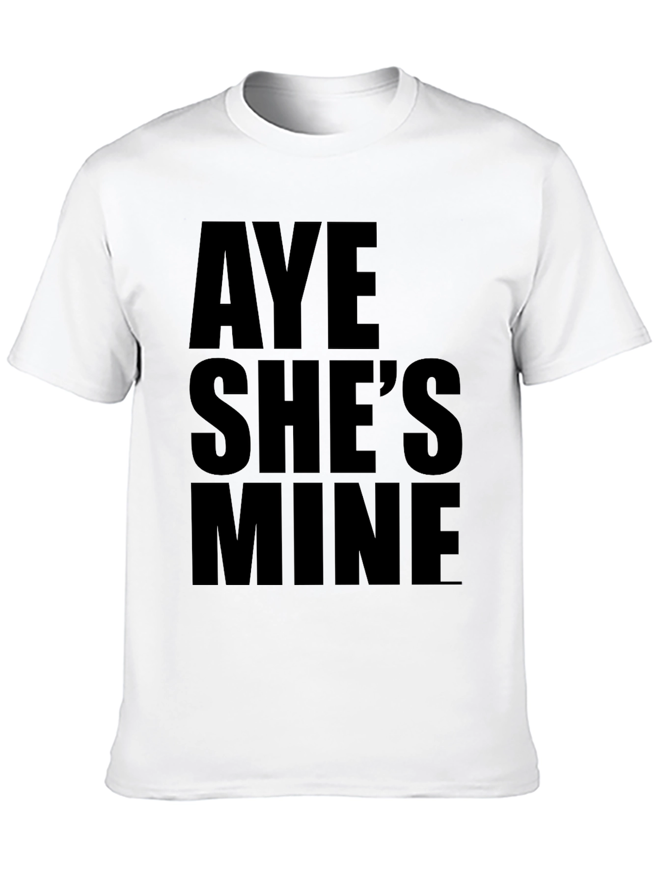 Aye Shes Mine Black Graphic Tee