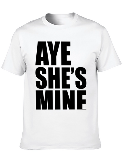 Aye Shes Mine Black Graphic Tee