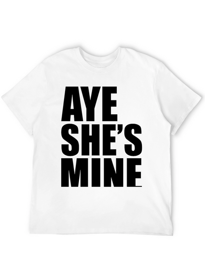 Aye Shes Mine Black Graphic Tee