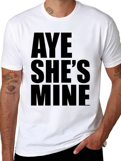 Aye Shes Mine Black Graphic Tee