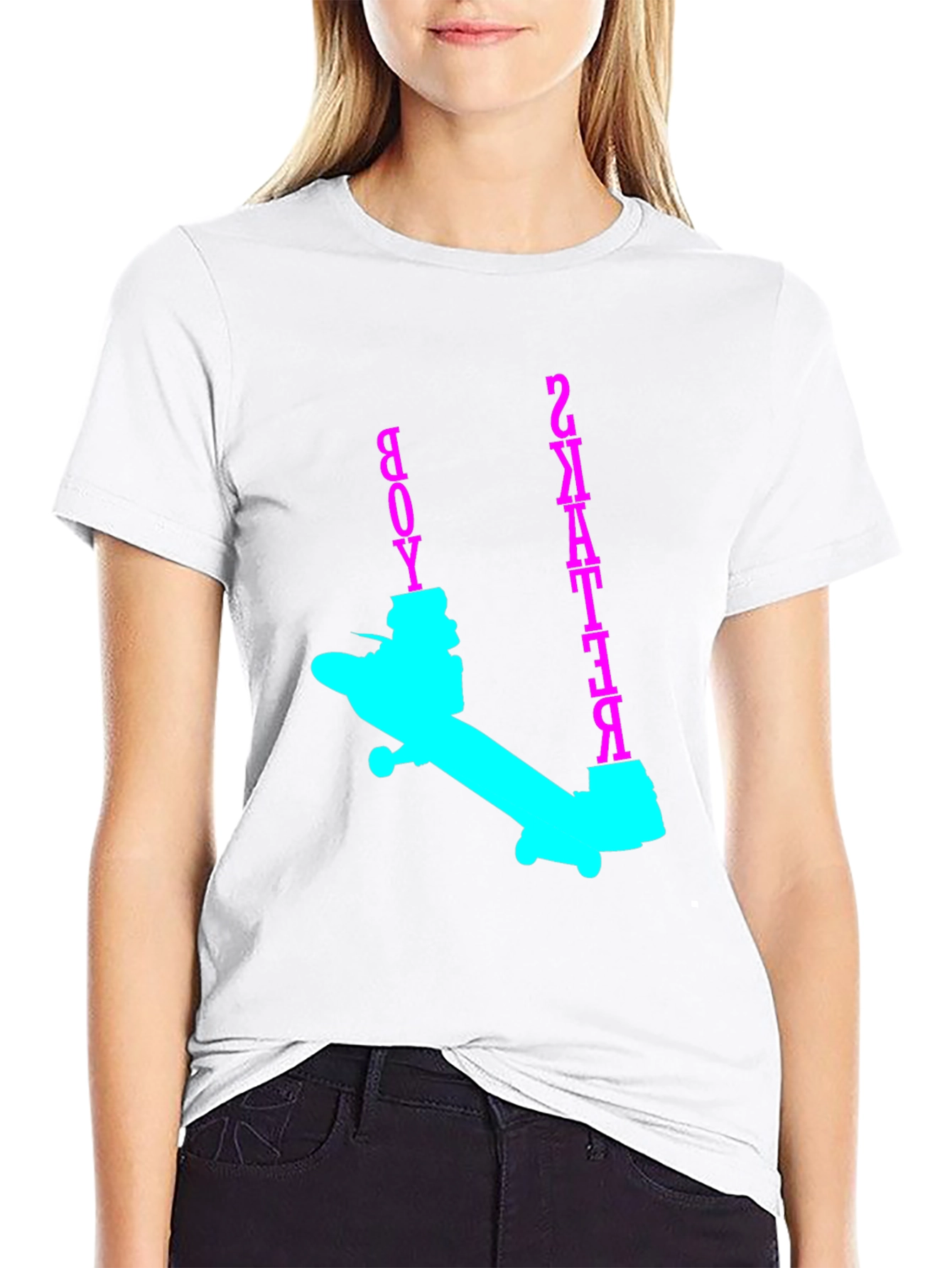 Skater Boy Graphic Tee - Bold & Edgy
