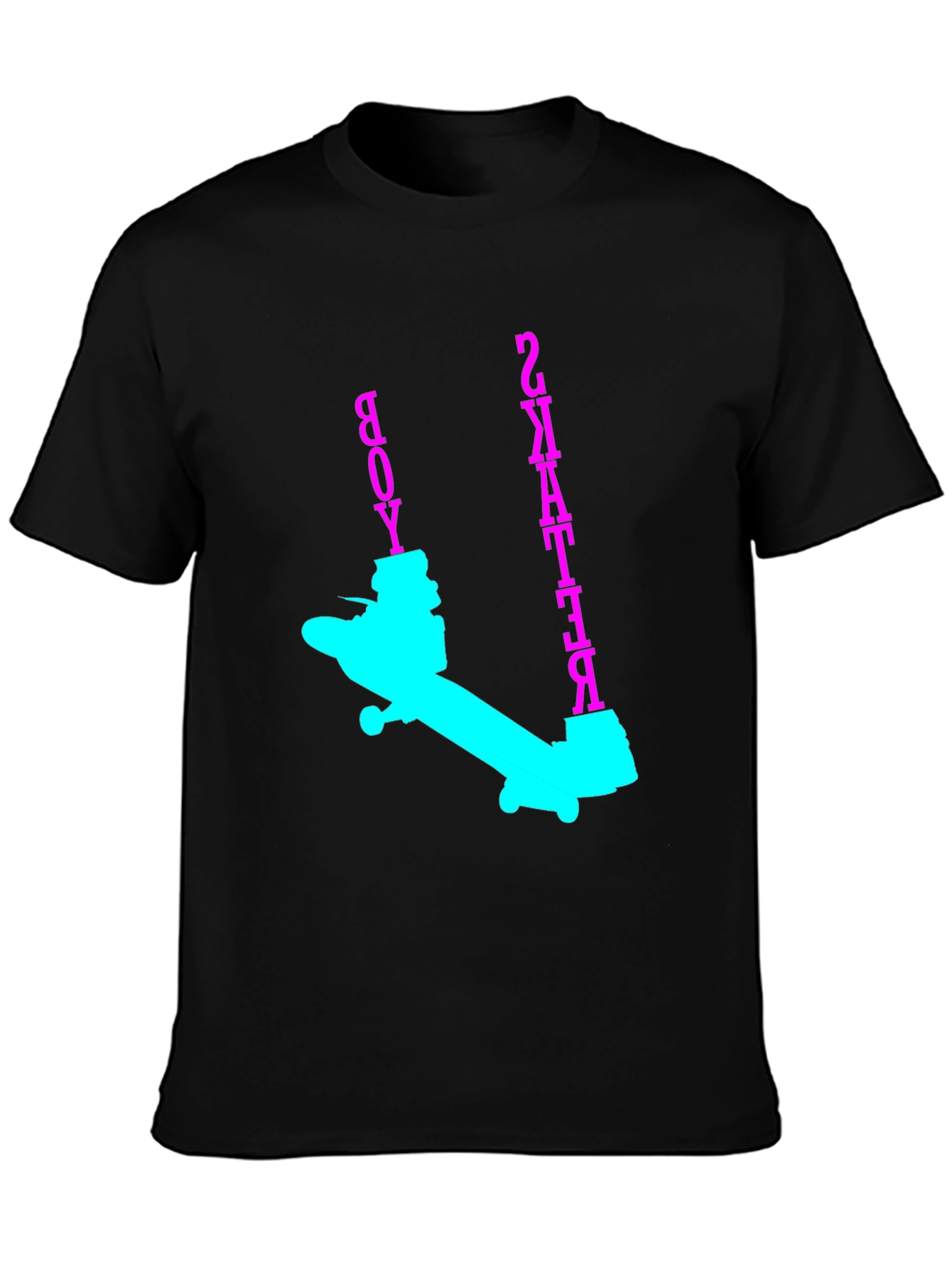Skater Boy Graphic Tee - Bold & Edgy