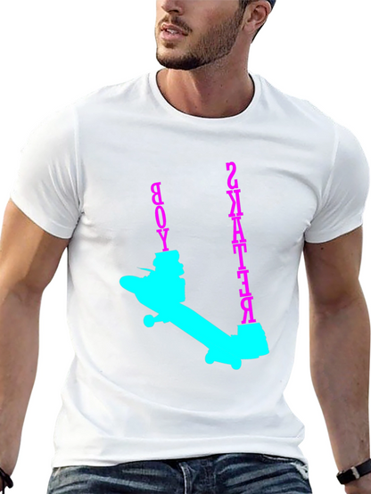 Skater Boy Graphic Tee - Bold & Edgy