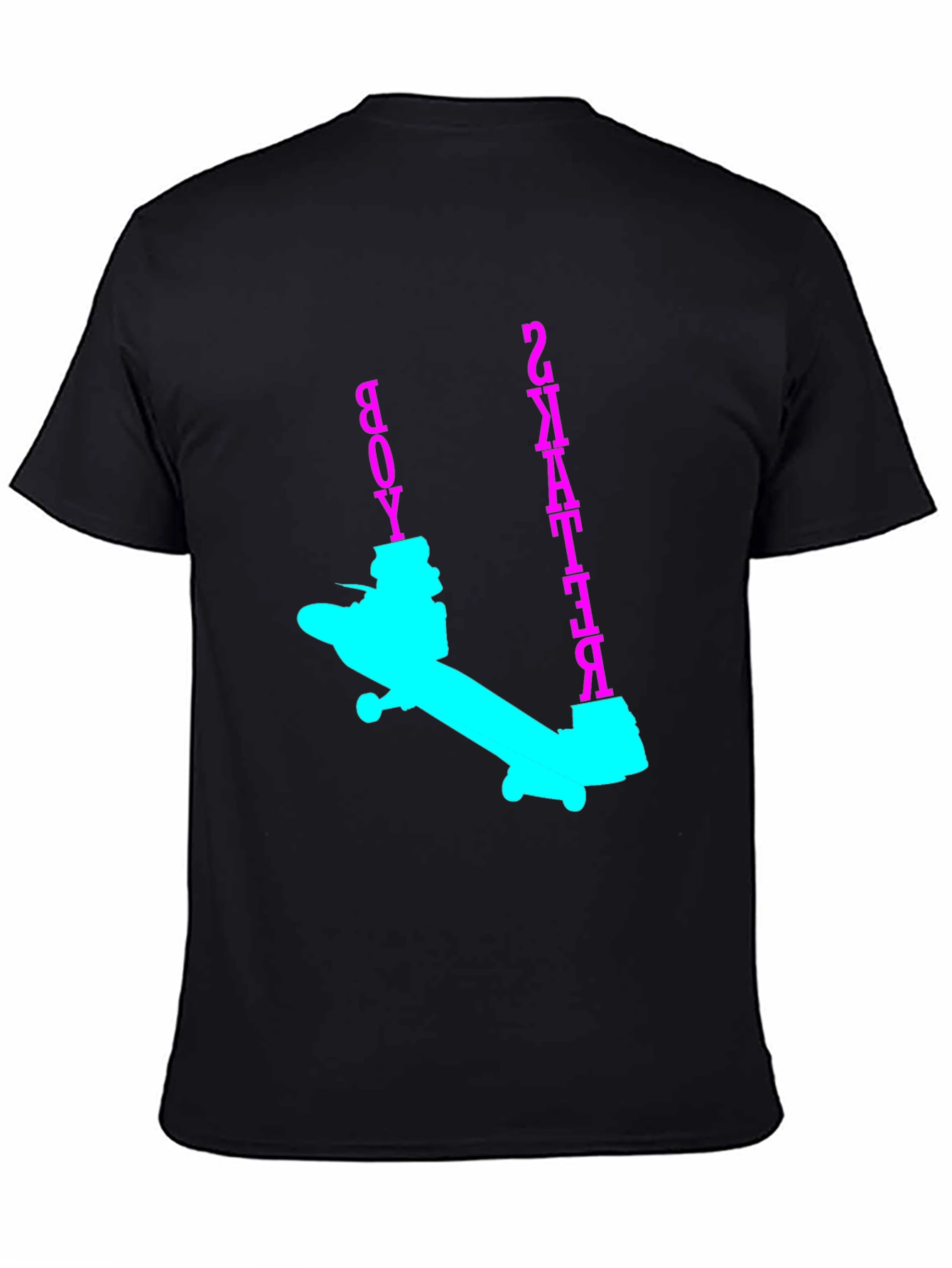 Skater Boy Graphic Tee - Bold & Edgy