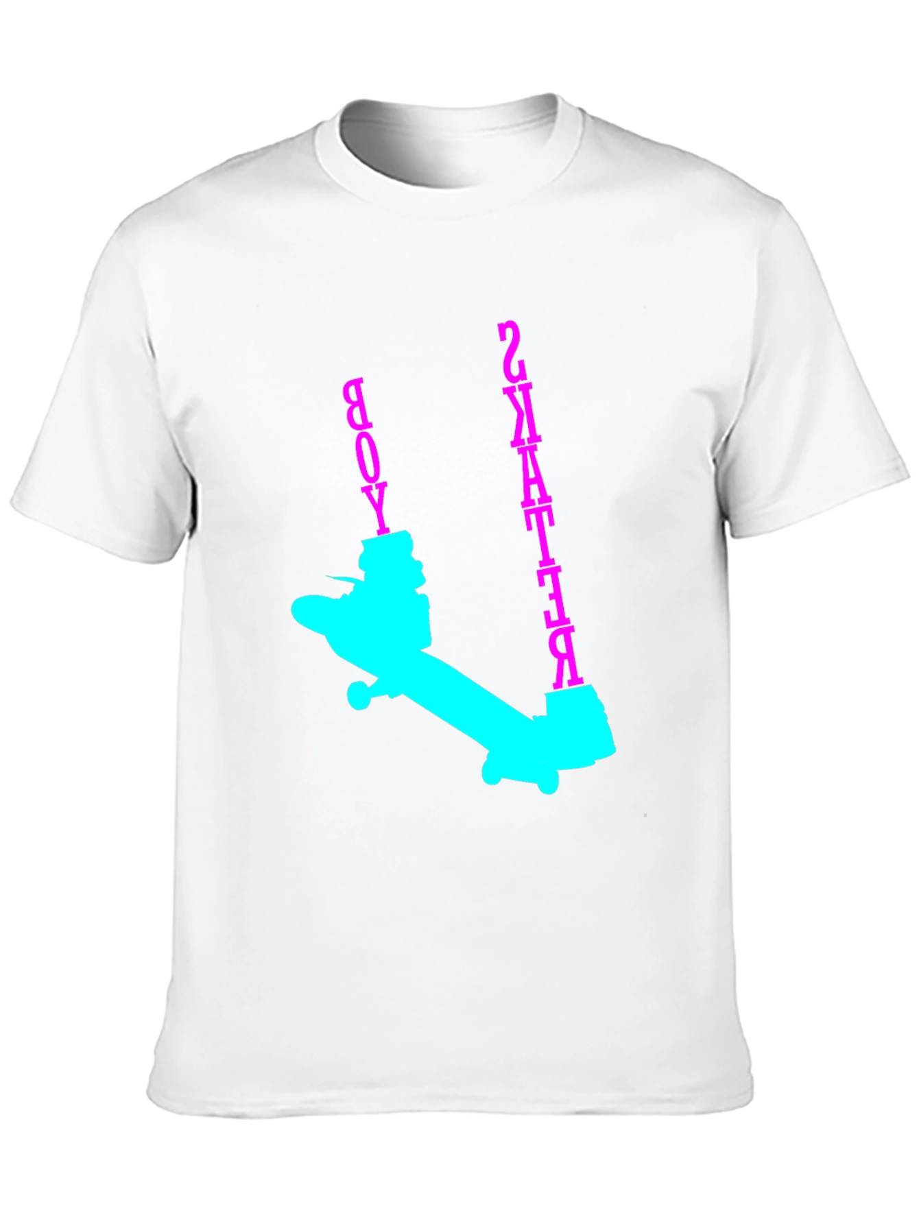 Skater Boy Graphic Tee - Bold & Edgy
