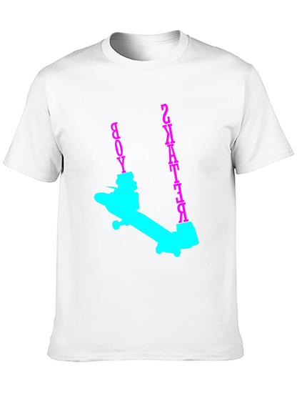 Skater Boy Graphic Tee - Bold & Edgy