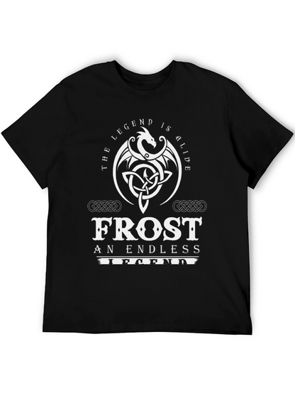 The Legend is Alive Black Graphic Tee
