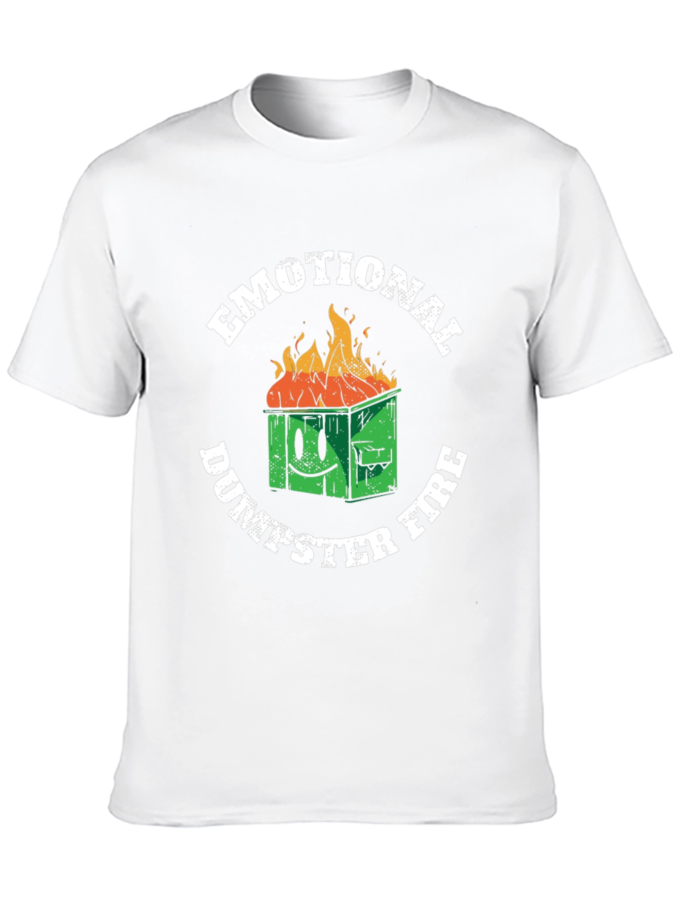 Emotional Dumpster Fire Graphic T-Shirt