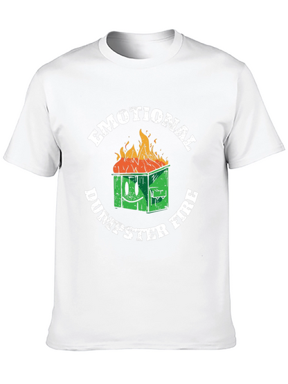 Emotional Dumpster Fire Graphic T-Shirt