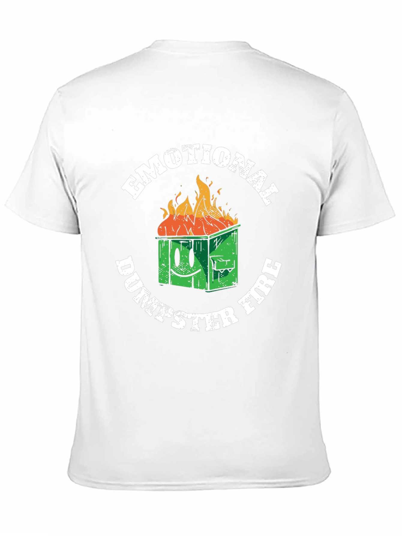 Emotional Dumpster Fire Graphic T-Shirt