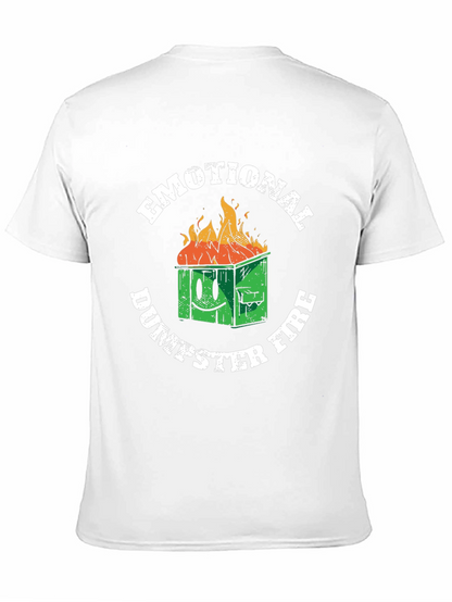 Emotional Dumpster Fire Graphic T-Shirt